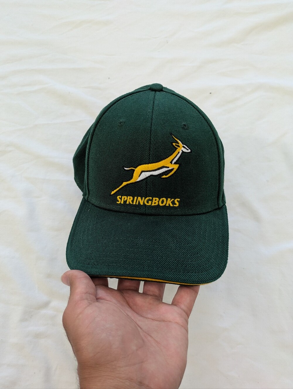 Springboks South Africa Rugby Bokkie Adjustable Hat/Cap